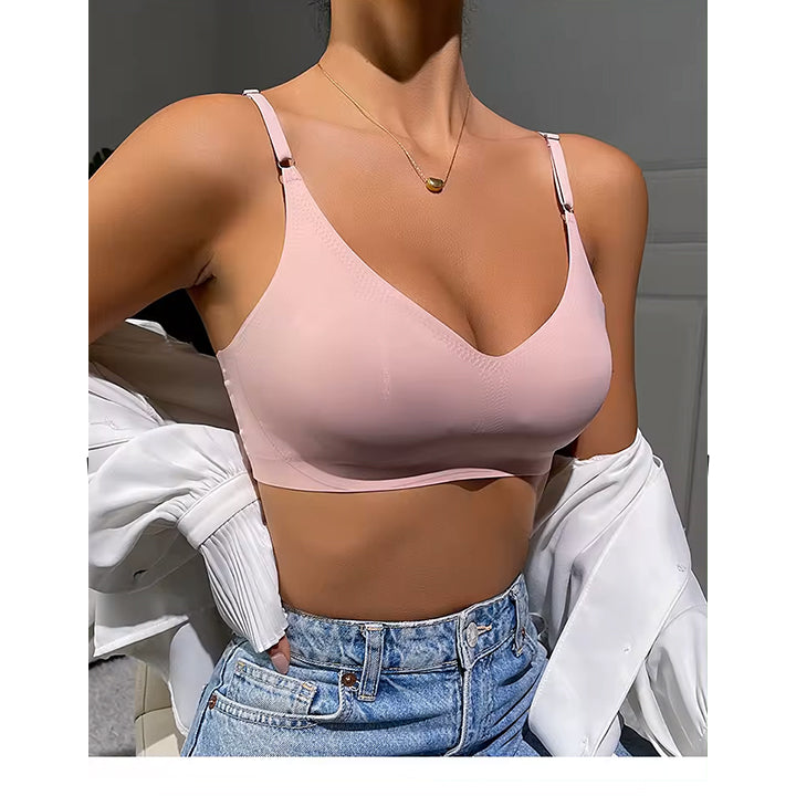 Calin soft seam less bra