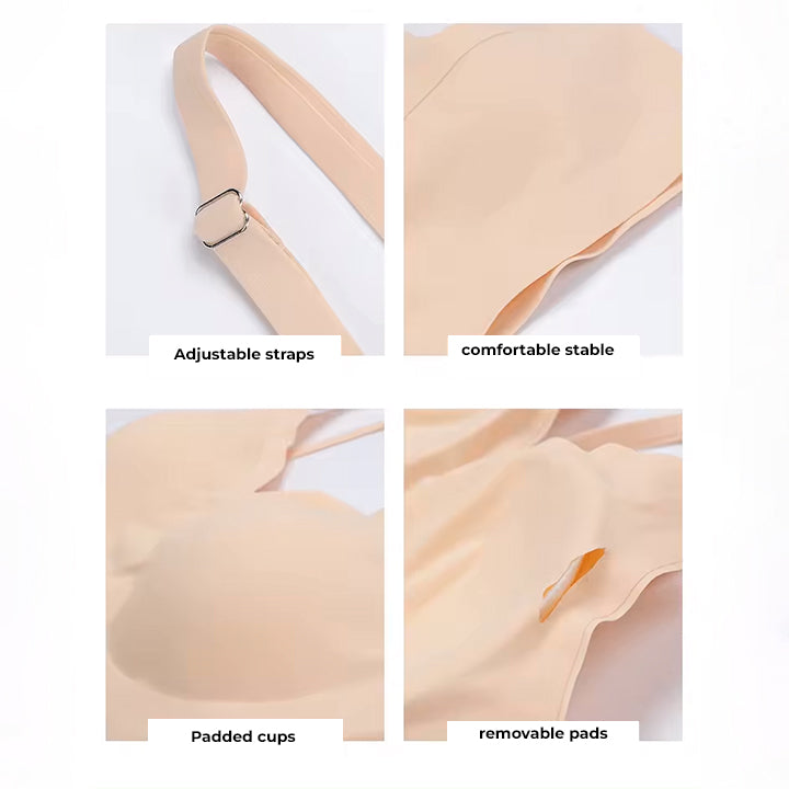 Calin soft seam less bra