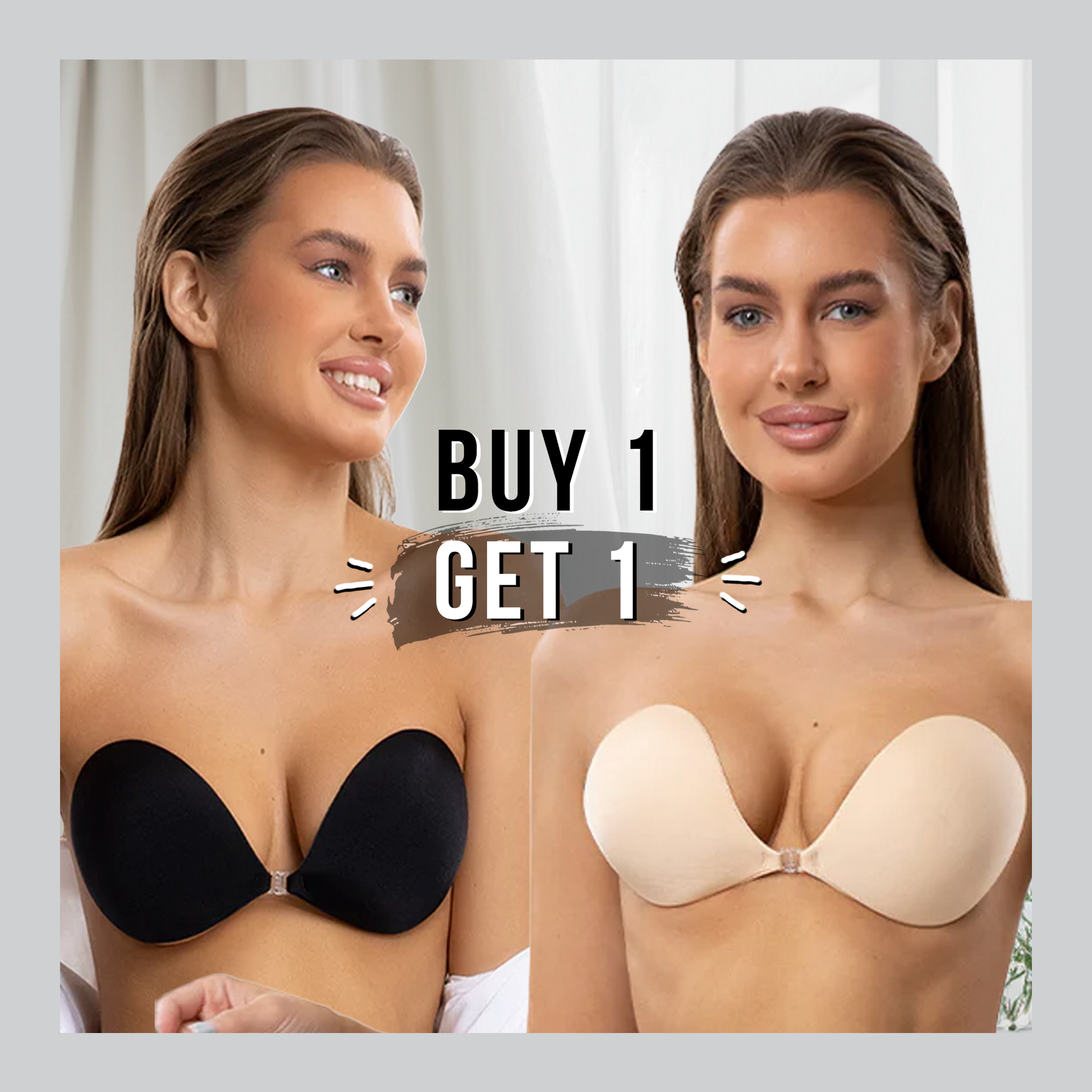 Amazing strapless online push up bra
